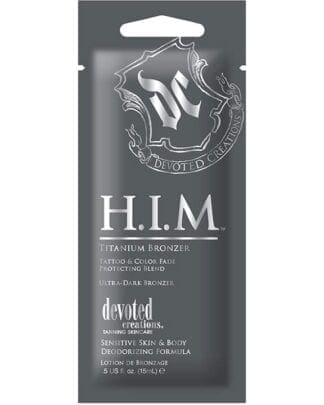 Devoted Creations HIM Titanium Bronzer Packet.