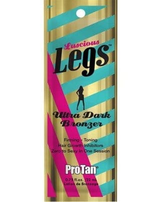 ProTan Luscious Legs ultra dark bronzer lotion.