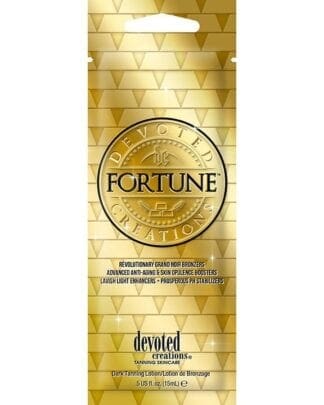 Gold Fortune Devoted Creations tanning packet