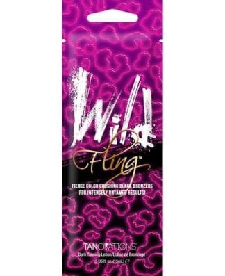 Wild Fling dark tanning lotion