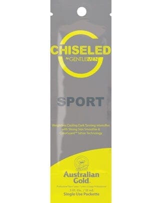 Chiseled by Gentlemen Sport Tanning Packet