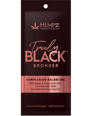 Hempz Truly Black bronzer sachet