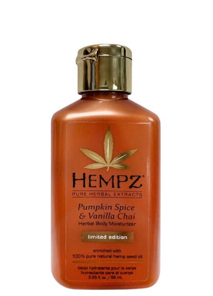 Hempz pumpkin spice & vanilla chai lotion.