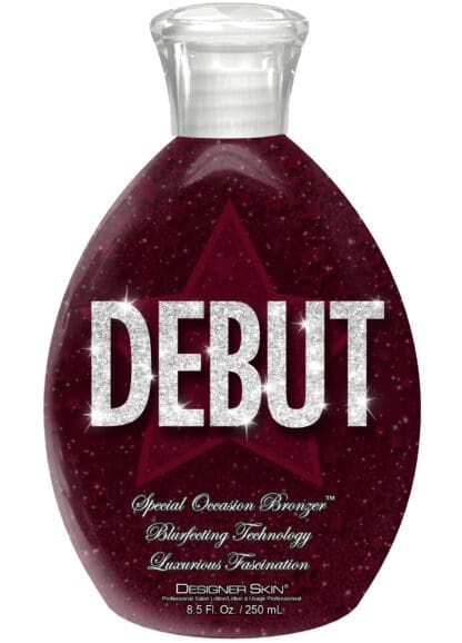 Debut special occasion bronzer bottle.