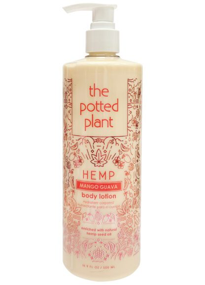 The Potted Plant Hemp Mango Guava Body Lotion