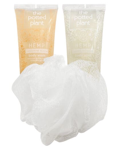 The Potted Plant Hemp Body Wash Set.