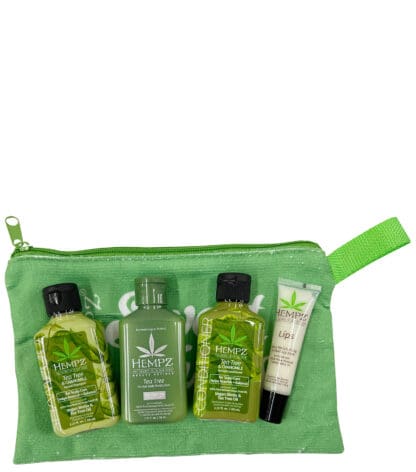 Hempz Tea Tree travel size gift set.