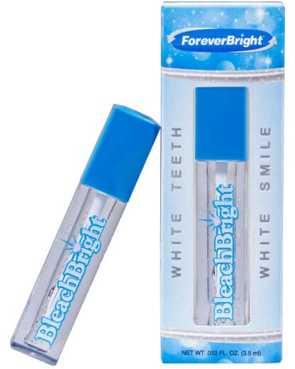 Forever Bright tooth whitening gel tube.