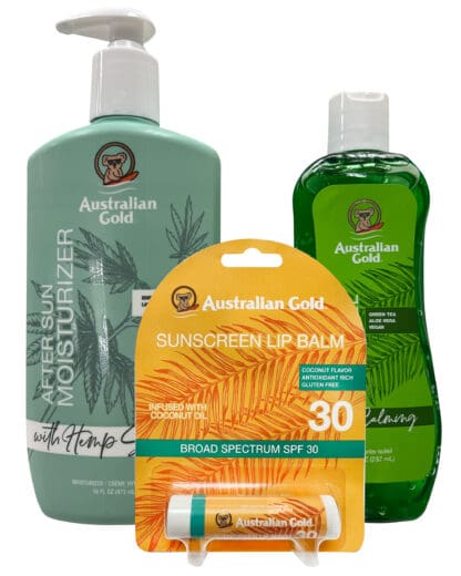 Australian Gold Hemp Sunscreen & Lip Balm Set