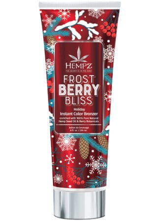 Hempz Frost Berry Bliss bronzer lotion.