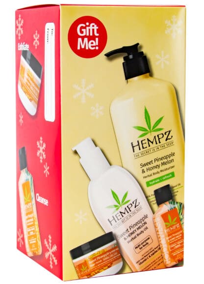 Hempz sweet pineapple & honey melon gift set.