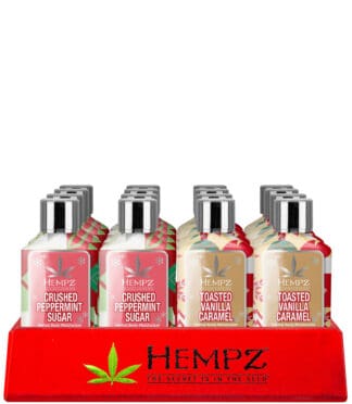 Hempz holiday lotion gift set.