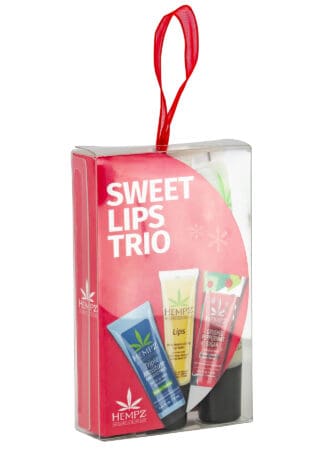 Hempz sweet lips trio gift set.