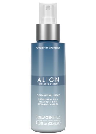 Blue ALIGN cold revival magnesium spray bottle
