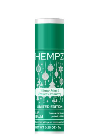 Hempz Winter Mint & Frosted Cranberry Lip Balm